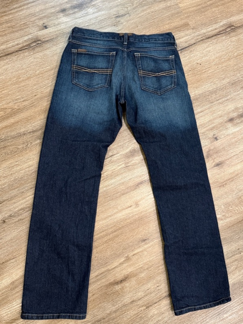 Ariat Men's Straight Jeans - Dark Indigo Blue
